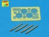 Aber A32008 Set of 4 barrels for German Oerlikon 20mm aircraft machine guns MG FF with sights (1:32)